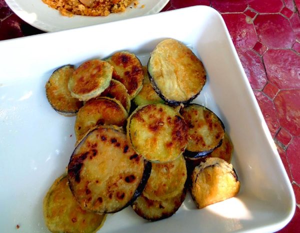 recettes bangalis aubergines frites aux épices