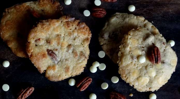 cookies chocolat blanc et pécan