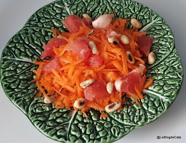 recettes camerounaises salade de carottes aux pamplemousses