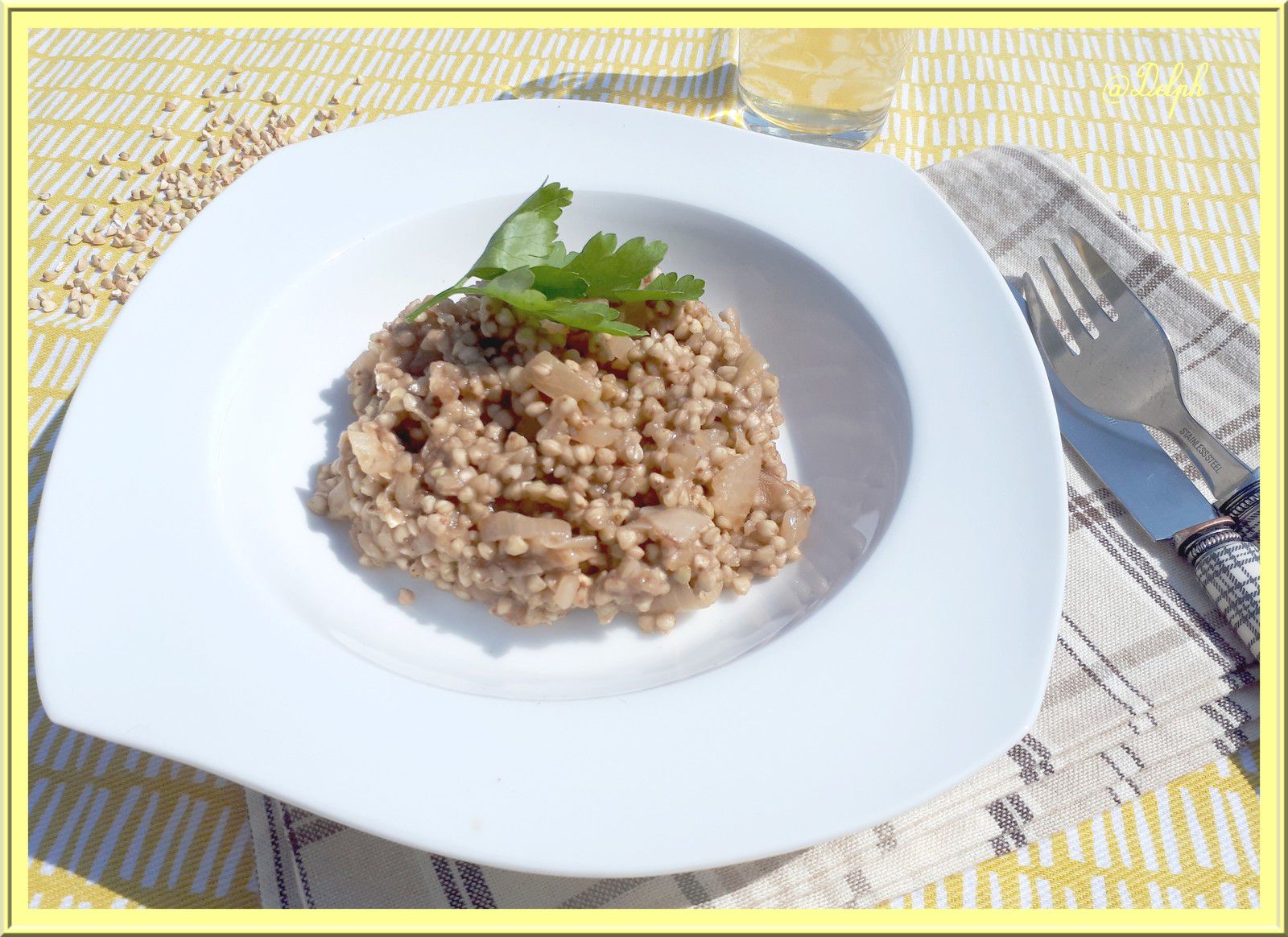 recettes polonaies sarrasin aux oignons