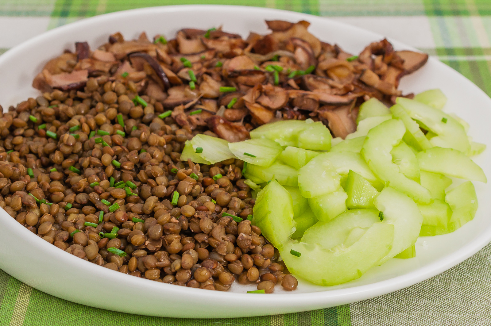 recettes russes lentilles aux cèpes