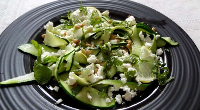 salade de courgette