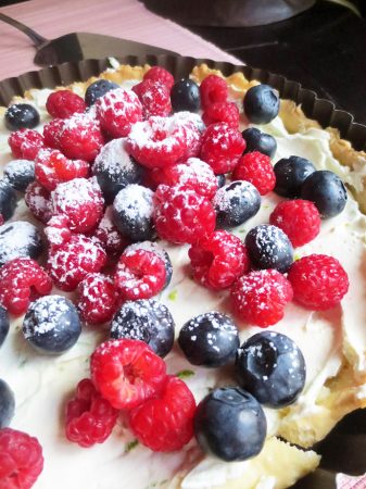 recettes italiennes tarte mascarpone aux fruits des bois