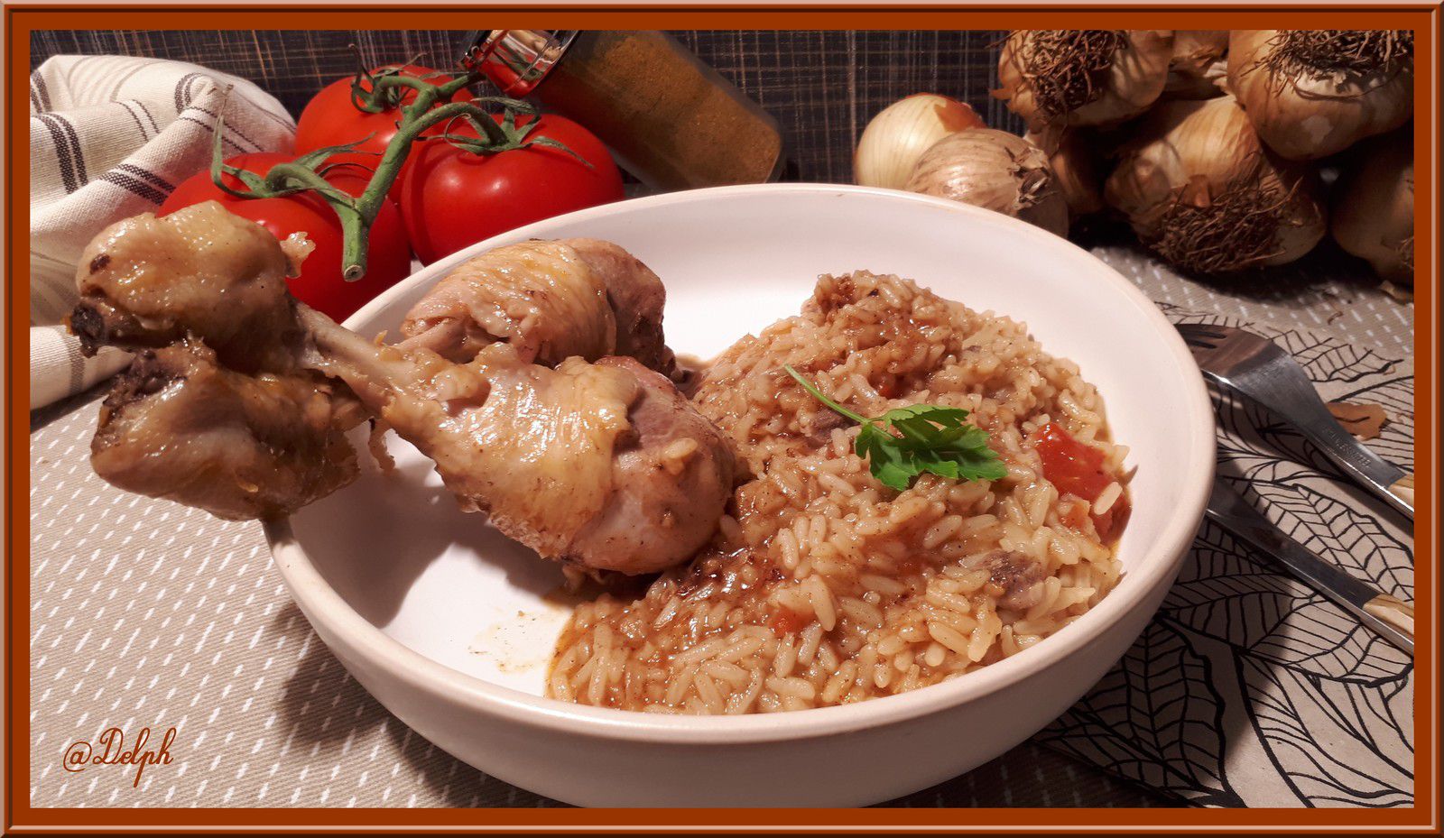 recettse comoriennes poulet au pilao