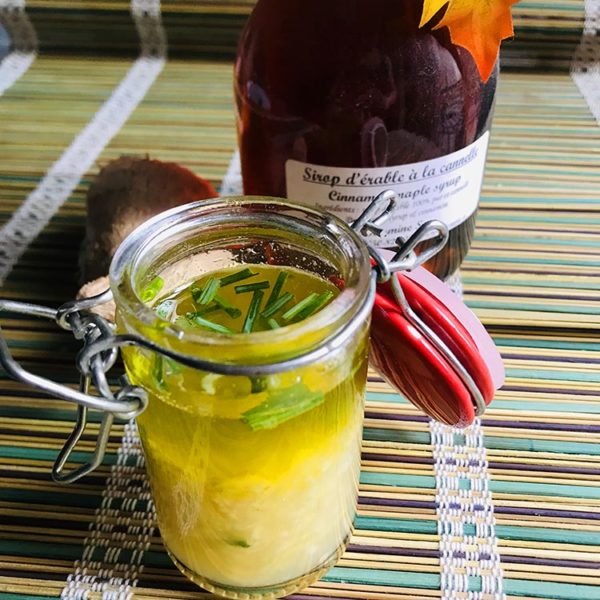 recettes cubaines sauce au gingembre