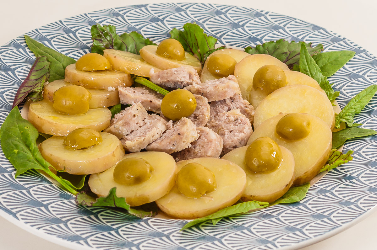 recettes malawites saucisse et pomme de terre en salade