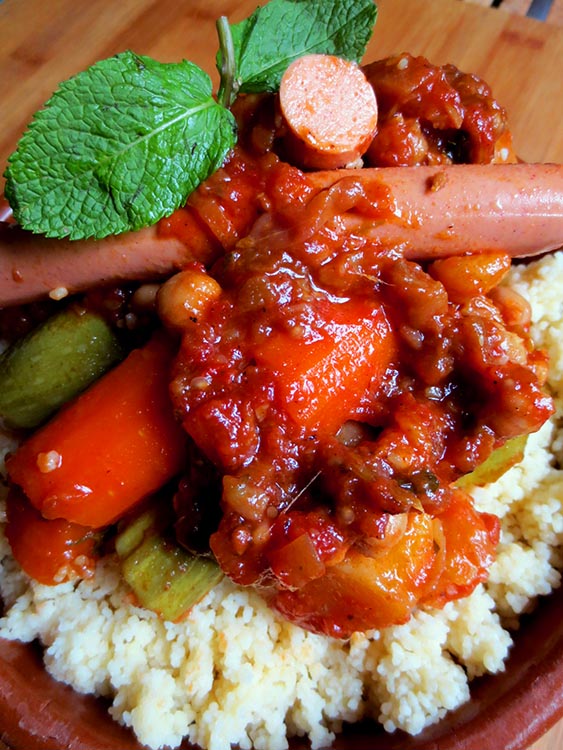 recettes tunisiennes couscous vegan