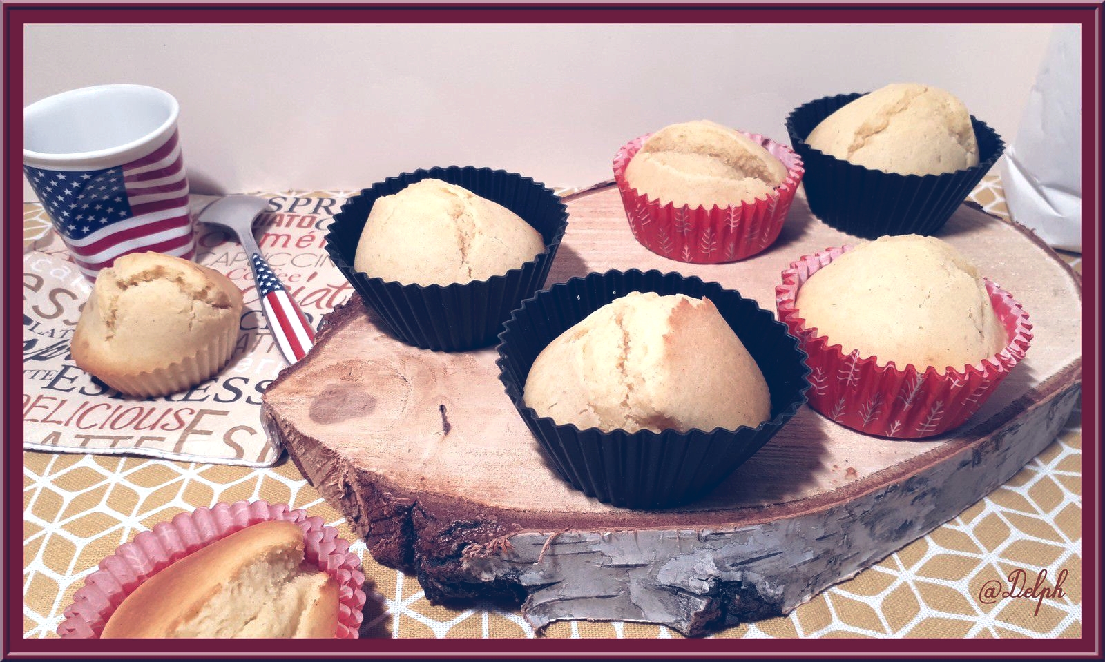 recettes américaines muffins à la farine de maïs