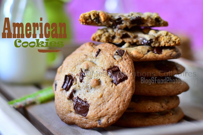 recettes américaines cookies 3 chocolats