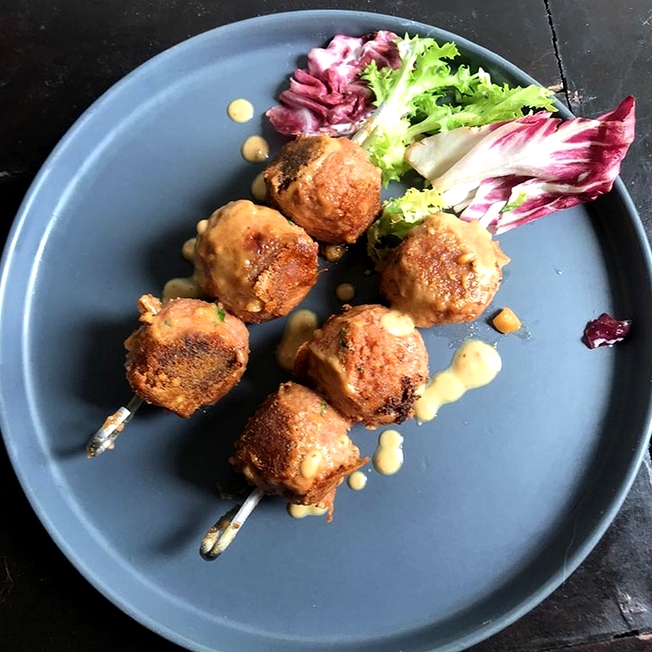 Recettes indonésiennes Boulettes de viande grillées végétales