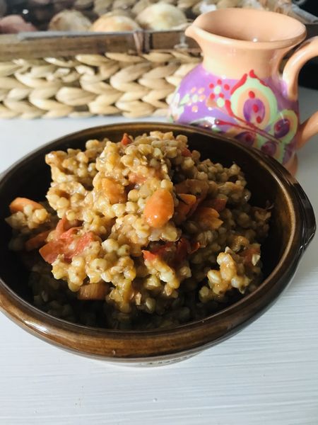 Recettes moldaves sarrasin sauté aux légumes