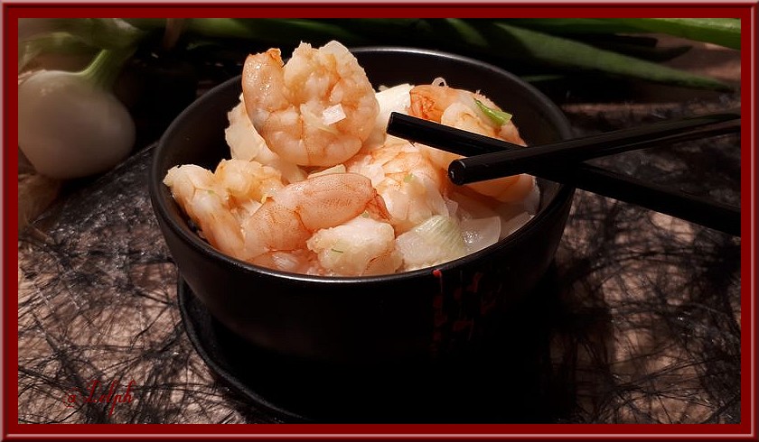 recettes taiwanaises crevettes au gingembre et riz parfumé