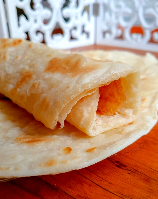 recettes zambiennes zambian chapati pain plat