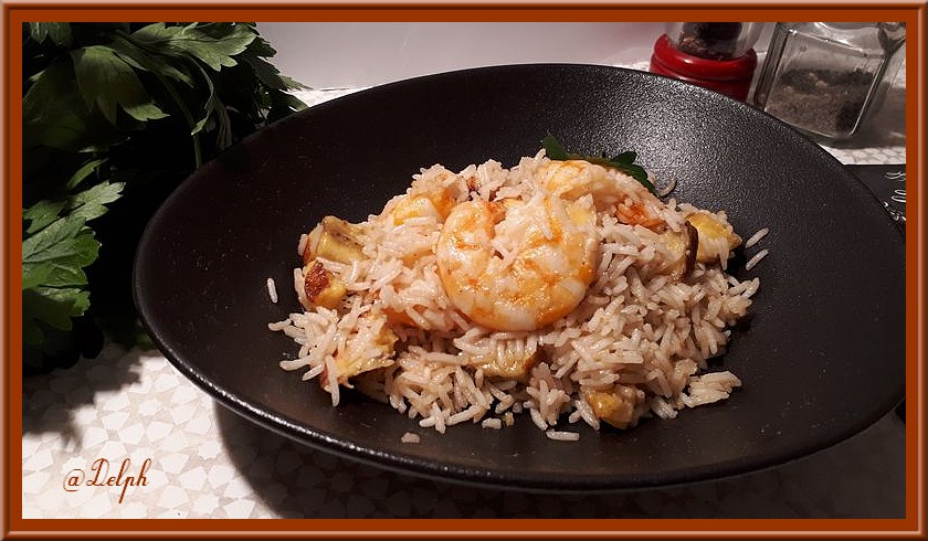 Recettes panaméennes riz à la coco et aux crevettes