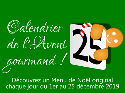 Calendrier de l'Avant gourmand ! 2019