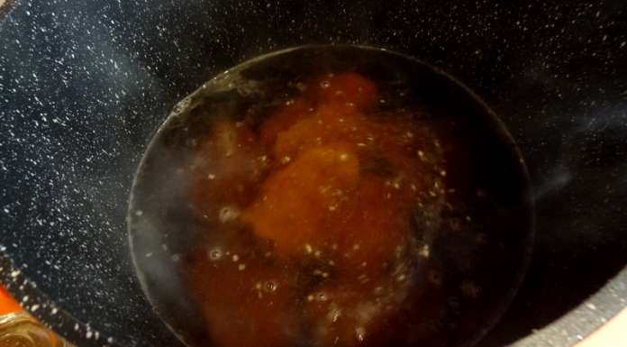 seitan maison va au fond du bouillon quand il est cru