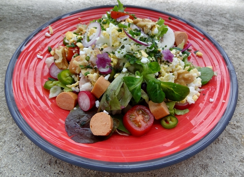 Salade Composee Keto Et Vegetarienne