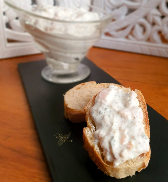 recettes estoniennes pâté de saumon et fromage crémeux