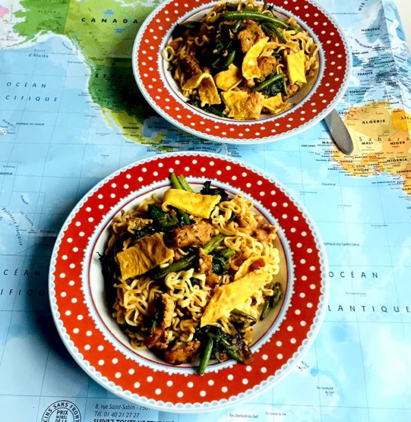 recettes guyaniennes chow mein