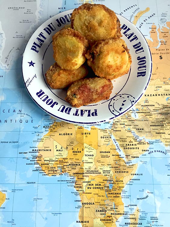 recettes libyennes pommes de terre farcies à la viande végétale