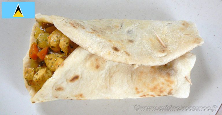 recettes luciennes chicken roti