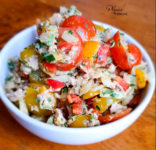 Recettes mauriciennes salade de tomates au thon