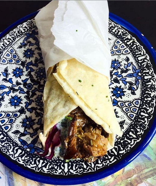 recettes israéliennes shawarma vegan façon sandwich