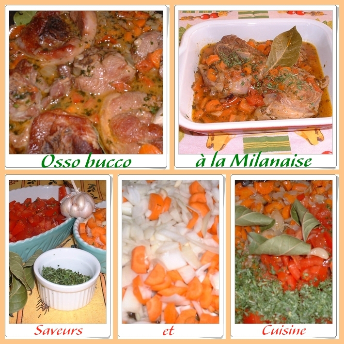 recettes italiennes osso bucco à la milanaise