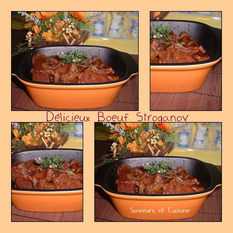 recettes russes boeuf stroganov