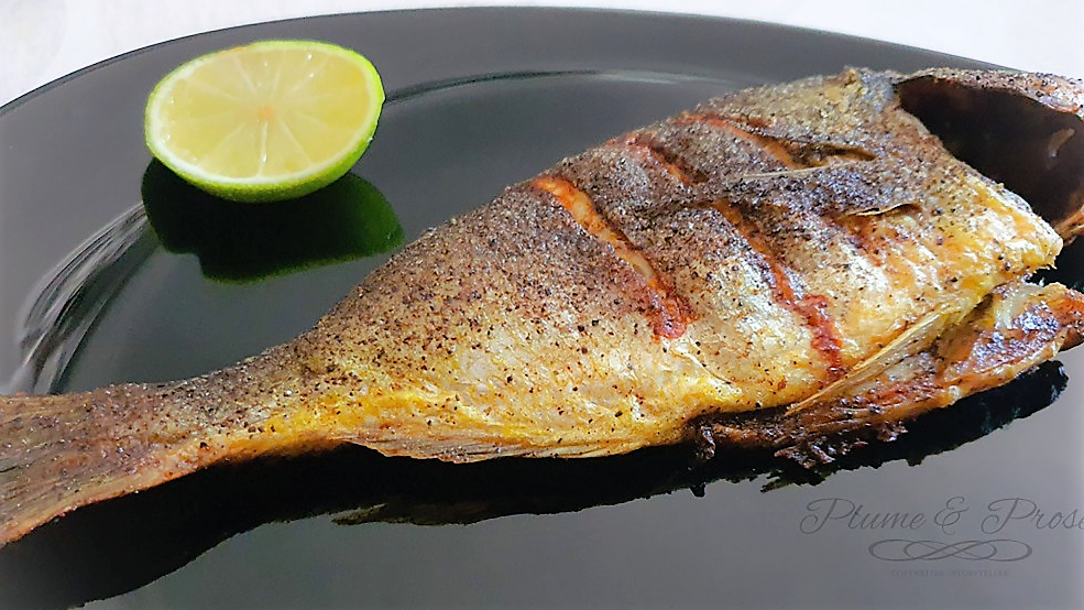 recettes gabonaises poisson grillé