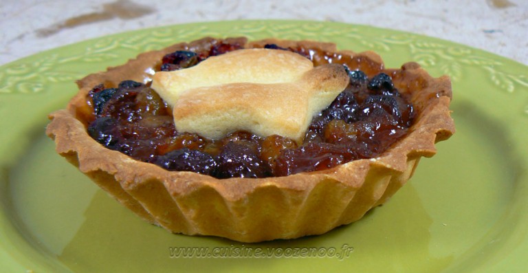 recettes britanniques mince pies 