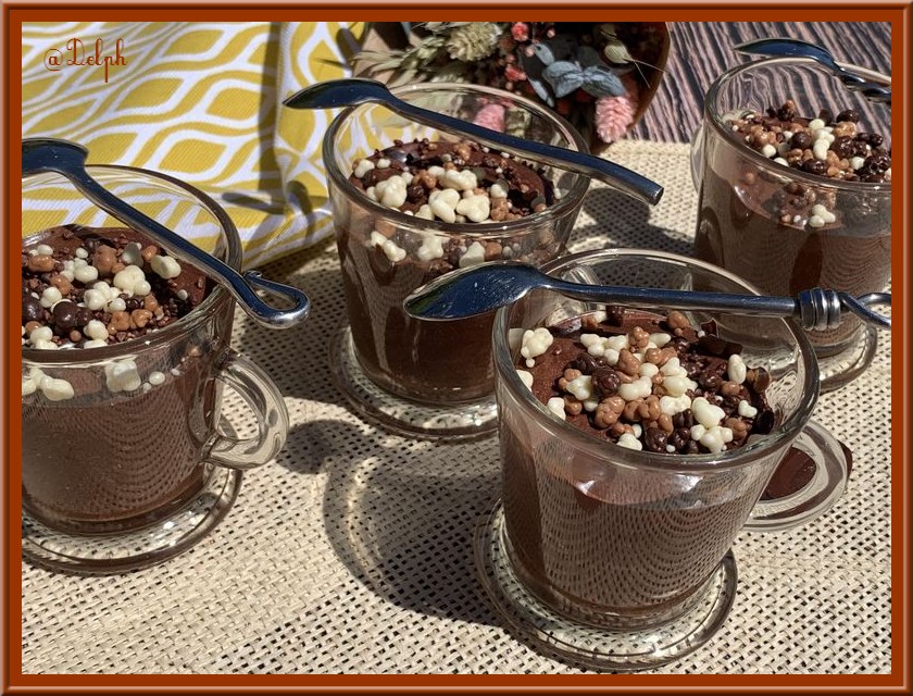 recettes santoméennes mousse au chocolat noir