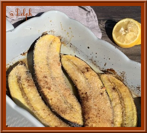 recettes equatoguinéennes akwadu banane plantain au four