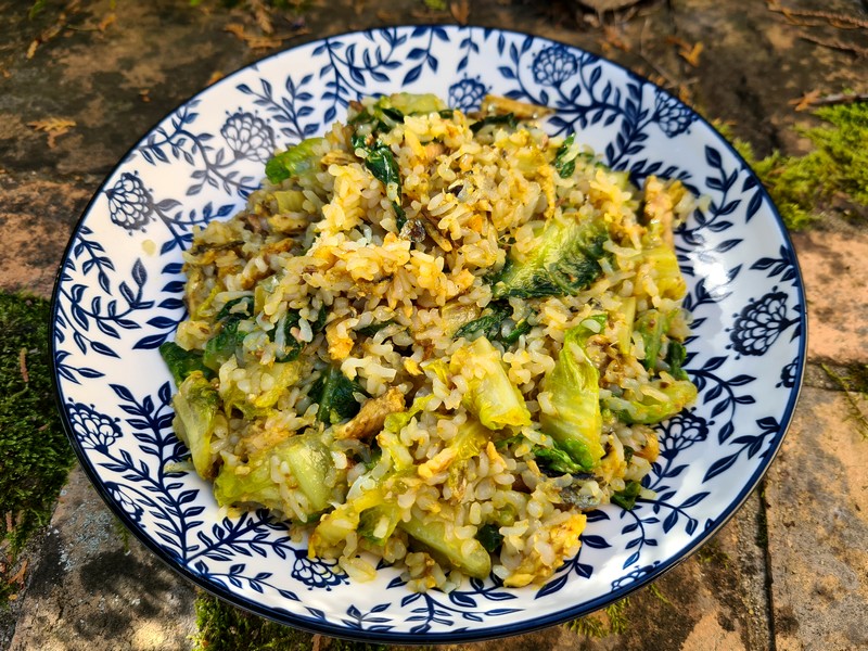 Recette Riz jaune sauté à l'huile de coco