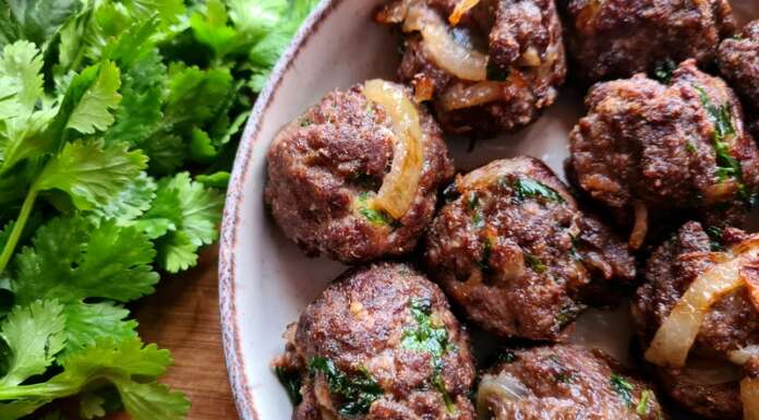 Boulettes De B Uf La Coriandre C To La Tendresse En Cuisine