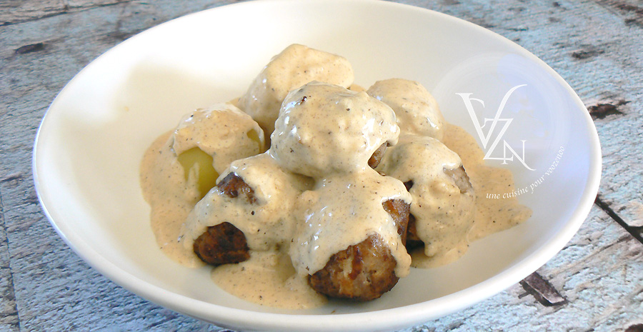 recettes suédoises boulettes de viande en sauce