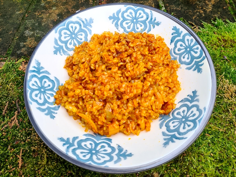 Recettes guamiennes riz au roucou