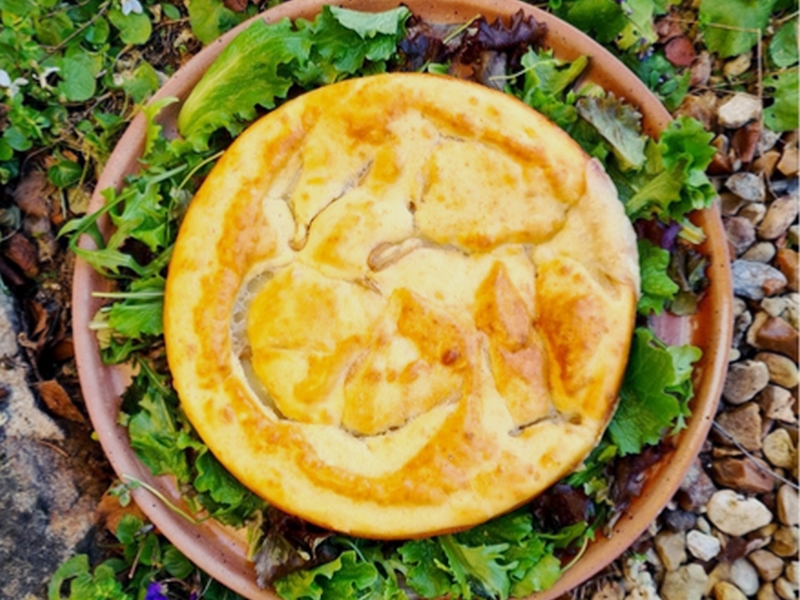 recettes françaises tarte au maroilles céto