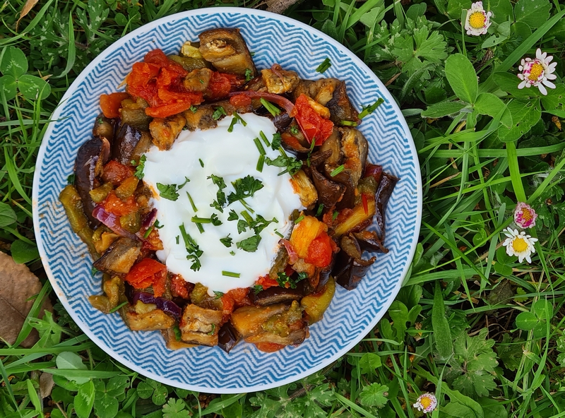 recettes afghanes badjan bourain aubergines au yaourt