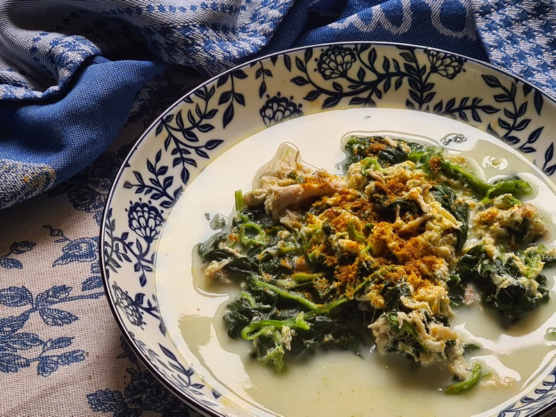 Bouillon De Poule Aux épinards - La Tendresse En Cuisine