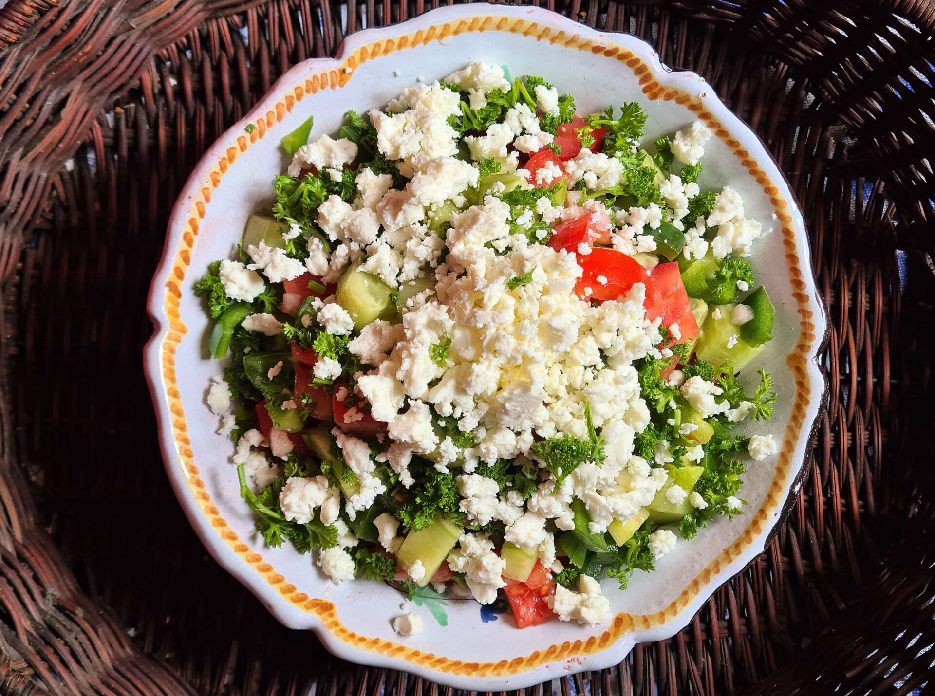 recettes macédoniennes salade de crudités