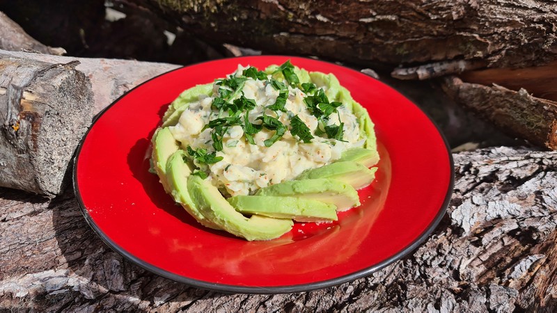 recettes guinéennes salade d'avocat au poisson mayo